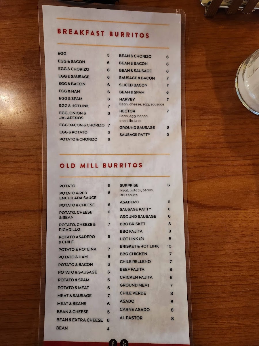 Old Mill Restaurant Menu - Image 5
